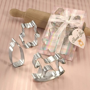 Baby Shower Cookie Favors on Baby Themed Cookie Cutter Shower Favors   Favor Favor