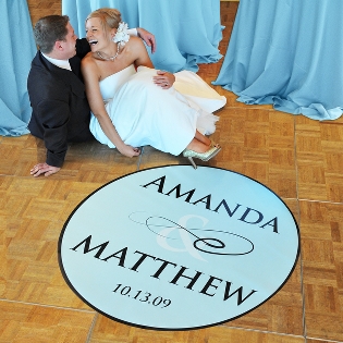 Wedding+dance+floor+decals