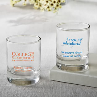 Graduation shot store glasses favors